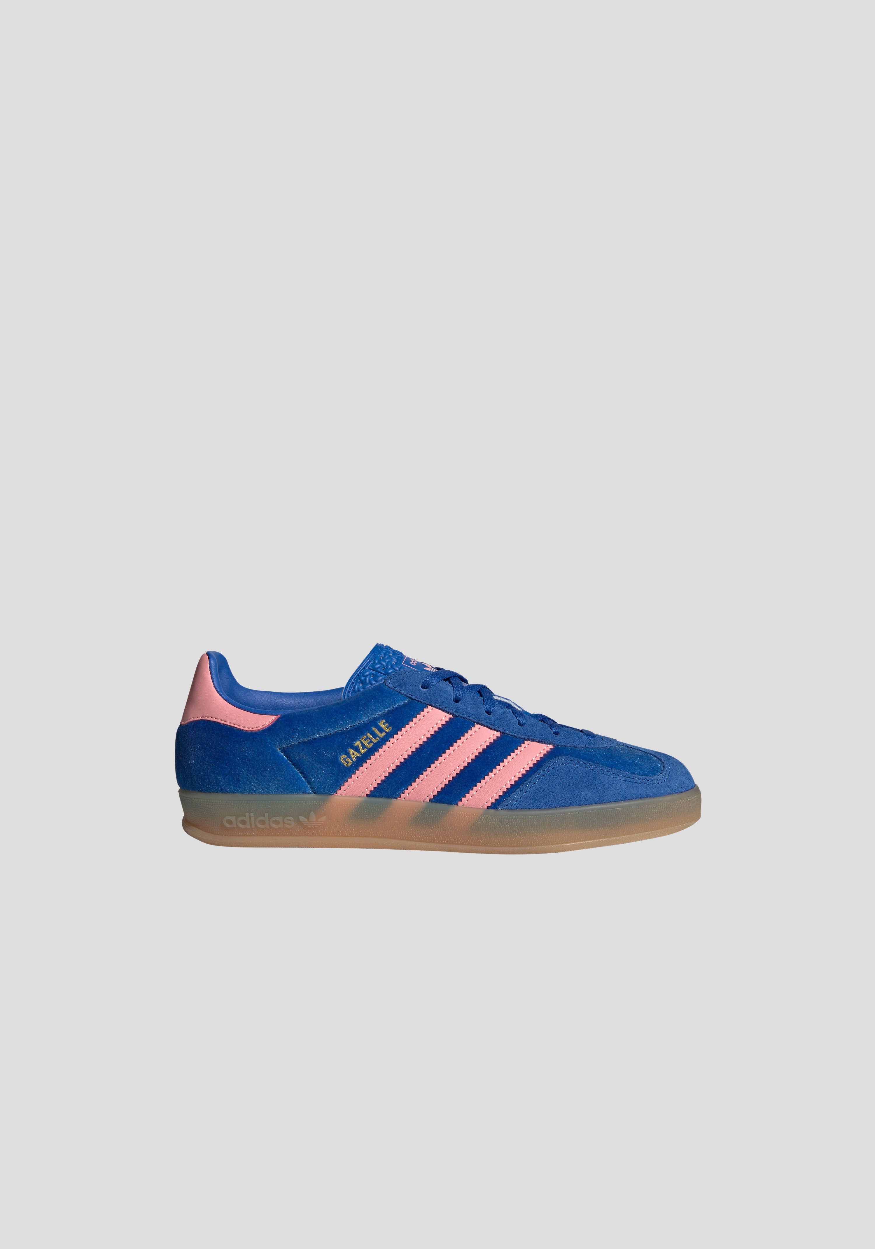 Women's ADIDAS GAZELLE INDOOR IN BLUE, PINK SHOES VIKTORIA WOODS