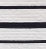 NAVY/IVORY STRIPE