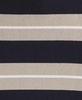NAVY ECRU STRIPE