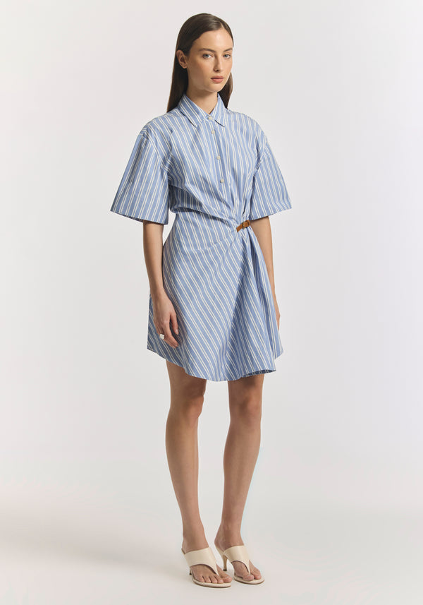 Peaches Shirt Dress