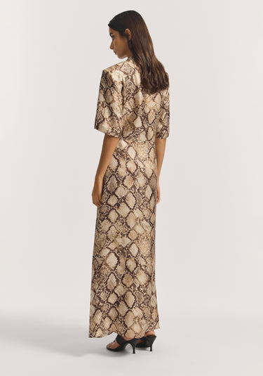 Scorpius Silk Dress