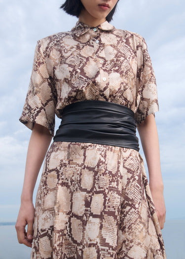 Scorpius Silk Dress