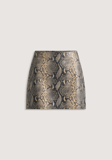Carnage Leather Skirt