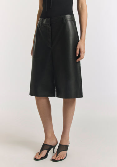 Delinquent Leather Short