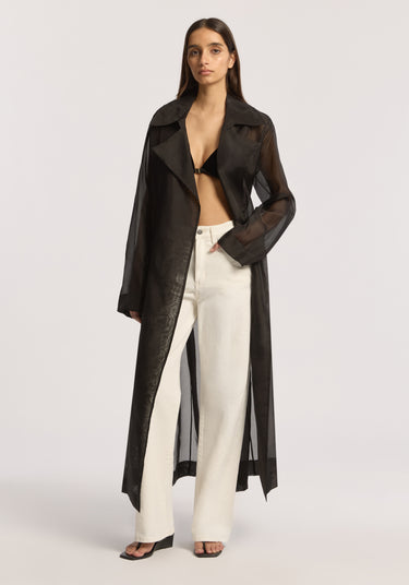 Starling Silk Organza Trench