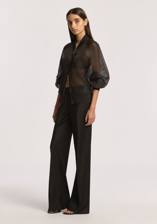 Prestige Silk Organza Bomber