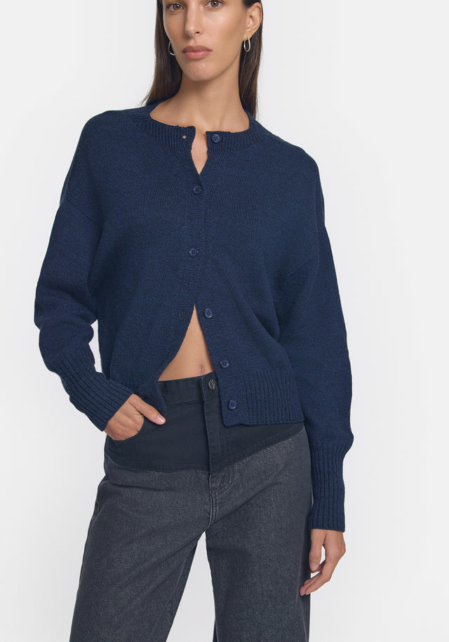 Viktoria & Woods Hart Merino Cardigan - Black