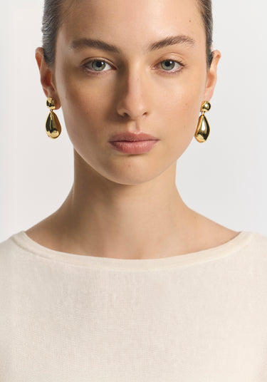Teardrop Hanging Earrings