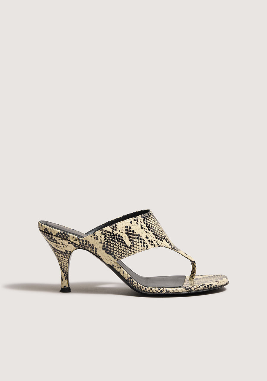 Python Print Off To Colour In Soho Heel - Pre Order | VIKTORIA & WOODS