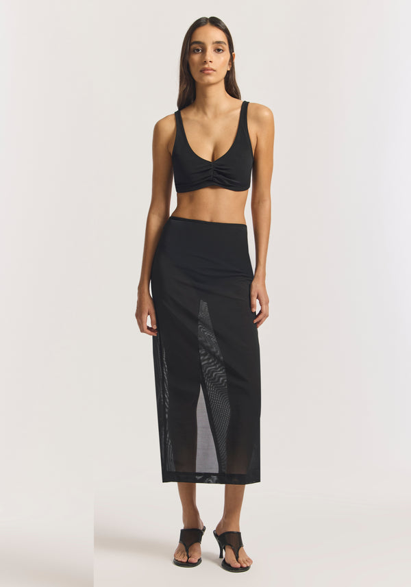 V&W Foundation Crop Bra