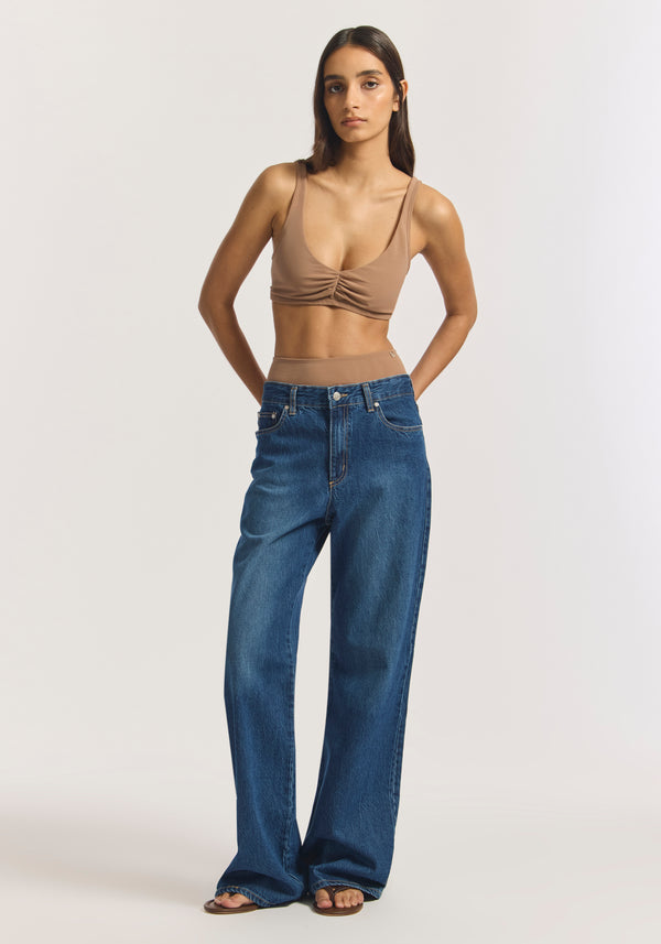 V&W Foundation Crop Bra